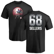 Men's New York Yankees ＃68 Trent Sellers Black Midnight Mascot T-Shirt