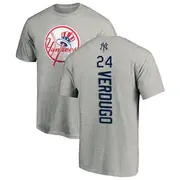 Youth New York Yankees ＃24 Alex Verdugo Ash Backer T-Shirt