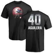 Youth New York Yankees ＃40 Yedrinson Aguilera Black Midnight Mascot T-Shirt